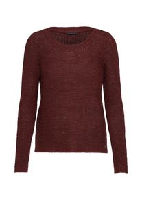Only, Damen Strickpullover 'ONLGeena', Weinrot