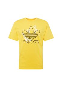 adidas originals, Herren Shirt 'Trefoil Art Tee', Gelb / Schwarz / Wei&szlig;