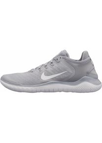 Nike, Herren Laufschuh 'Free RN', Hellgrau / Wei&szlig;