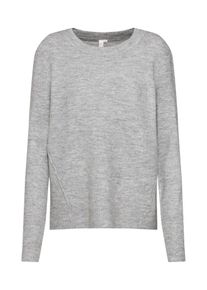 Q/S Designed By, Damen Pullover 'PULLOVER LANGARM', Hellgrau