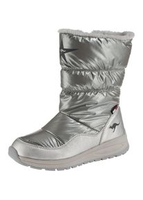 Kangaroos, M&auml;dchen Winterstiefel 'K-CONFI RTX', Silber