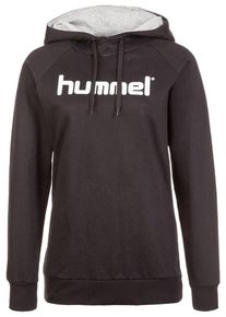 Hummel, Damen Kapuzenpullover, Schwarz / Wei&szlig;