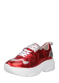 Kennel & Schmenger Kennel & Schmenger, Damen Sneaker 'Cloud', Rot / Silber
