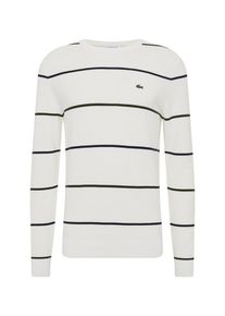 Lacoste, Herren Pullover 'TRICOT', Schwarz / Wei&szlig;