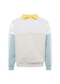 adidas originals, Herren Sweatshirt 'RUGBY', Hellbraun / Hellgrau / Wei&szlig;