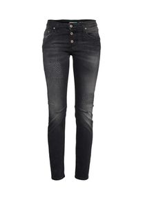 PLEASE, Damen Jeans, Black Denim