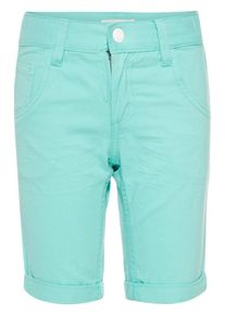 name it, M&auml;dchen Lange Slim Fit Shorts, T&uuml;rkis