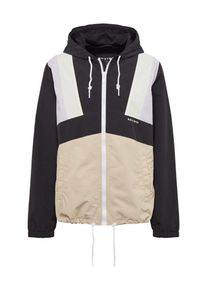Review, Herren Jacke 'WNDBRKR BLOCKED', Flieder / Schwarz / Wei&szlig;