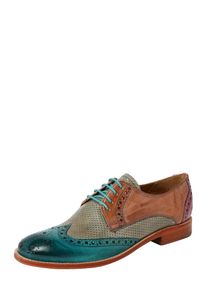 Melvin & Hamilton MELVIN & HAMILTON, Damen Schn&uuml;rschuh 'Amelie 3', Blau / T&uuml;rkis / Rosa