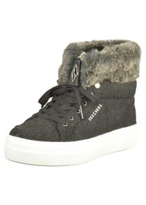 Skechers, Damen Stiefelette, Grau / Schwarz / Wei&szlig;