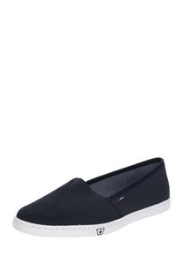 Rieker, Damen Slipper, Nachtblau / Wei&szlig;