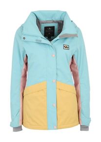 Billabong, Damen Snowboardjacke 'Kayla', Hellblau / Safran / Rosa