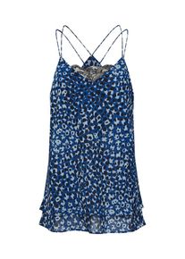 Pieces, Damen Top 'ELISA', Blau