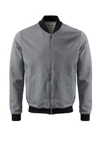 PHYNE, Herren Bomber, Graumeliert / Schwarz