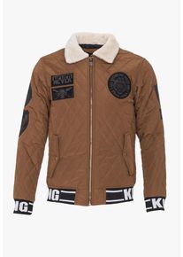 PLUS EIGHTEEN, Herren Blouson, Braun