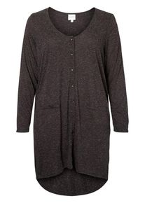 JUNAROSE, Damen Strickjacke, Schwarz