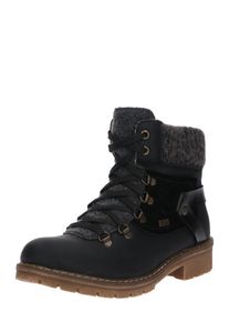 Rieker, Damen Schn&uuml;rstiefelette, Basaltgrau