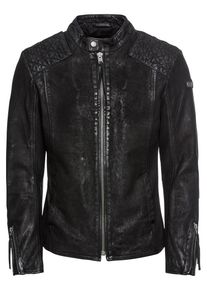 tigha, Herren Jacke 'Nero Buffed', Schwarz