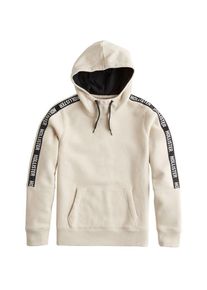 Hollister, Herren Sweatshirt 'DEC 4 LOGO TAPES PO', Sand
