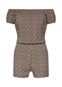 Urban Classics, Damen Overall 'Ladies Off Shoulder Short Jumpsuit', Schwarz