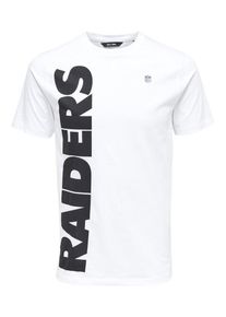 Only & Sons Only & Sons, Herren T-Shirt, Wei&szlig;