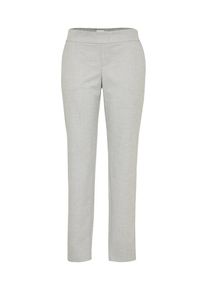 BETTY & CO Betty & Co, Damen Loose-Fit Stoffhose, Hellgrau / Schwarz / Naturwei&szlig;