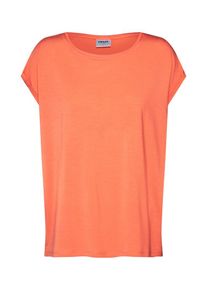 V&eacute;ro Moda VERO MODA, Damen T-Shirt 'AVA PLAIN', Orange