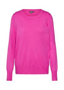 Street One, Damen Pullover 'Black Friday Fine Knit', Fuchsia