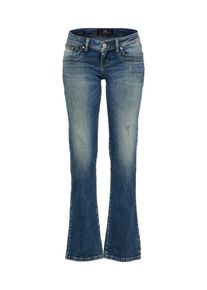 LTB, Damen Bootcut Denim mit Waschungseffekt 'Valerie', Hellblau