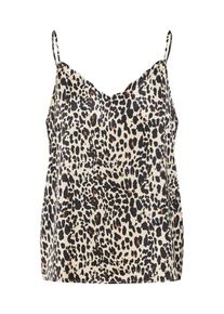 Noisy may, Damen Top 'KATIE', Hellbeige / Schwarz