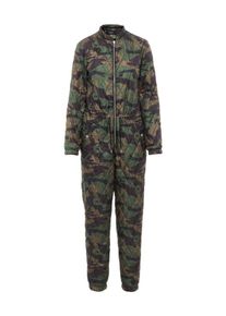V&eacute;ro Moda VERO MODA, Damen Overall, Hellbeige / Kastanienbraun / Grasgr&uuml;n