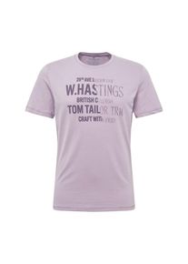 Tom Tailor, Herren Shirt, Lavendel