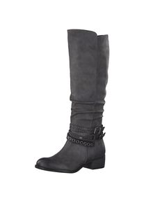 Marco Tozzi, Damen Stiefel, Dunkelgrau