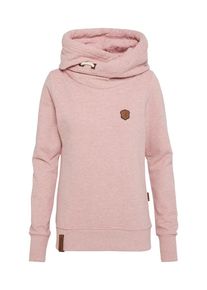 Naketano, Damen Pullover 'Trust My Rage Pimped IV', Pinkmeliert
