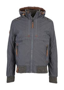 Naketano, Herren Jacke 'Checked into rehab', Dunkelblau