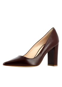 Evita, Damen Pumps, Kastanienbraun