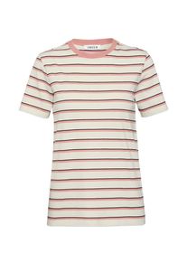 EDITED, Damen T-Shirt 'Leila', Pink / Wei&szlig;