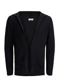 Jack & Jones JACK & JONES, Herren Strickjacke, Schwarz