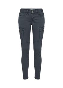 Gang, Damen Hose 'GIOIA CARGO', Grey Denim