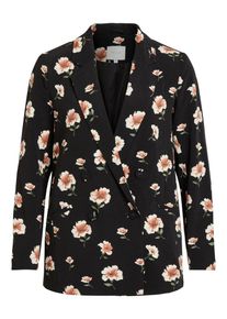 Vila, Damen Blazer, Chamois / Hellgr&uuml;n / Schwarz / Naturwei&szlig;