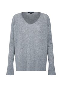 comma, Damen Pullover, Graumeliert