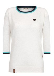 Naketano, Damen Pullover 'Gespreizt wie Gereizt', Wei&szlig;