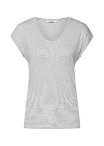 Pieces, Damen T-Shirt, Schwarz / Wei&szlig;