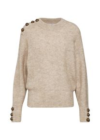 POSTYR, Damen Pullover 'POSCATHERINE KNIT', Beige