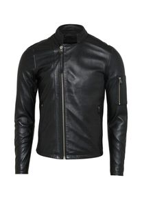 Tiger Of Sweden, Herren Lederjacke 'RIKKI', Schwarz