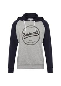 ABOUT YOU, Herren Sweatshirt 'Flynn', Blau / Graumeliert