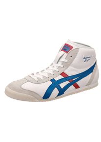 Onitsuka Tiger, Damen Sneaker 'MEXICO MID', Kitt / Blau / Rot / Wei&szlig;