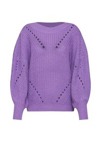 Vila, Damen Pullover 'BALLOON', Lila