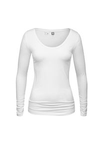 G-Star Raw, Damen Longsleeve 'Base', Wei&szlig;