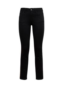 Tom Tailor, Damen - Jeans 'Tom Tailor ALEXA slim', Rot / Black Denim / Wei&szlig;